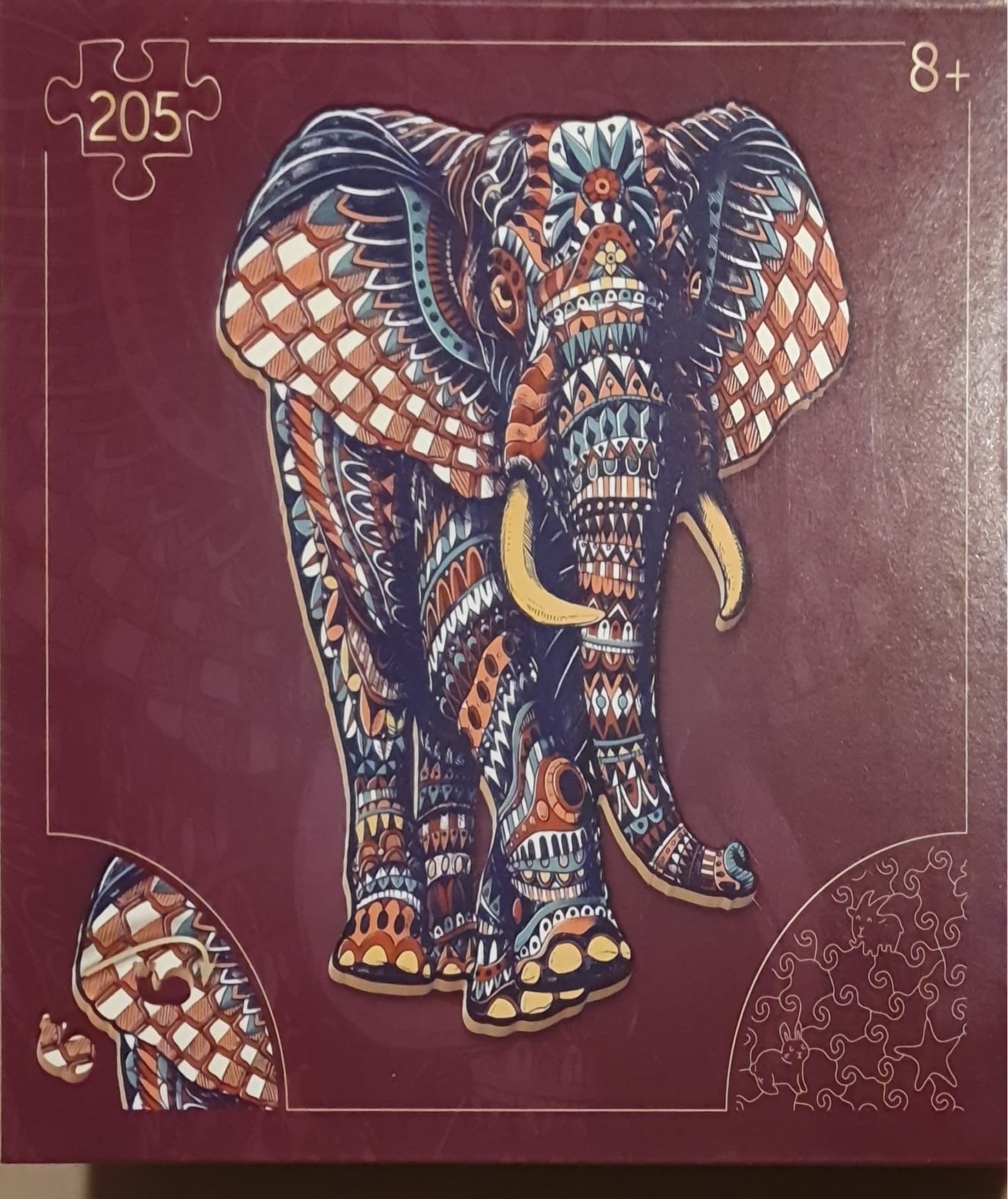 Elefant (Holz)